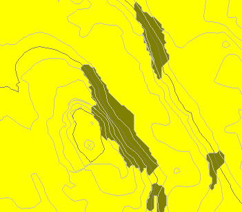 Sun/shade analysis against terrain