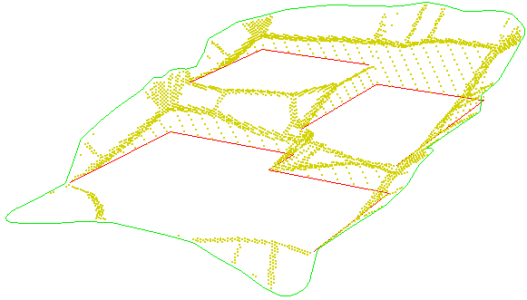 Extracted line segments