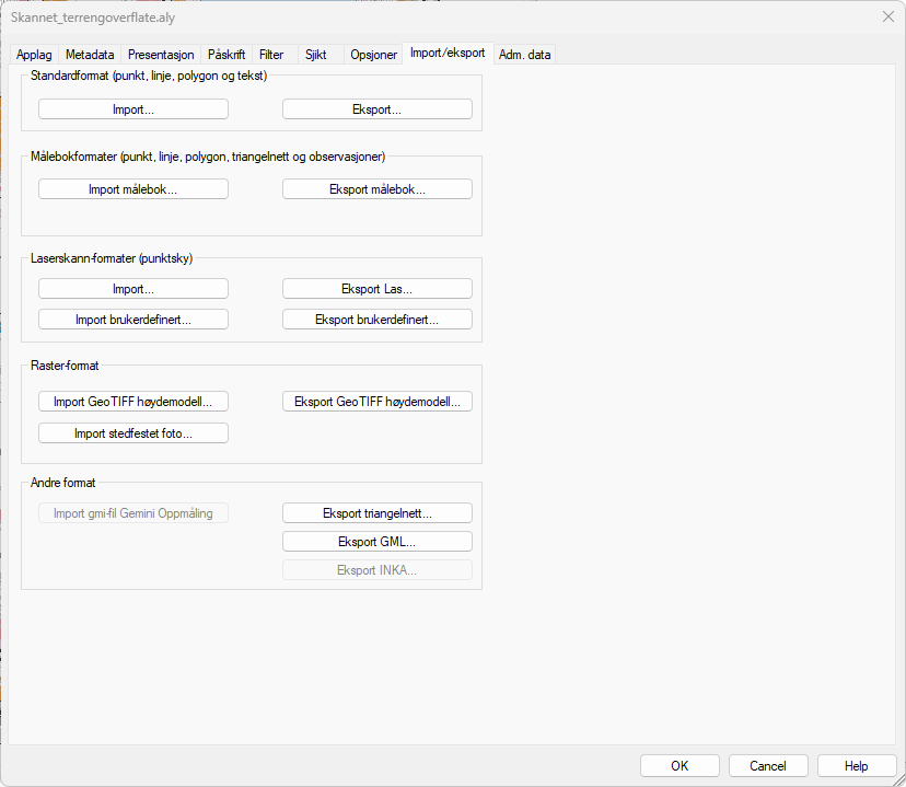 Egenskaper for applikasjonslag