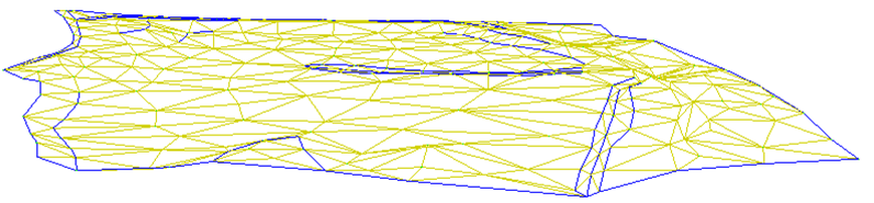 3D-visning av triangelnett