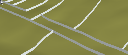 Presentation rule for property boundaries