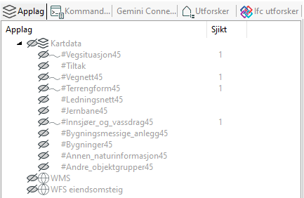 Applikasjonslag-liste
