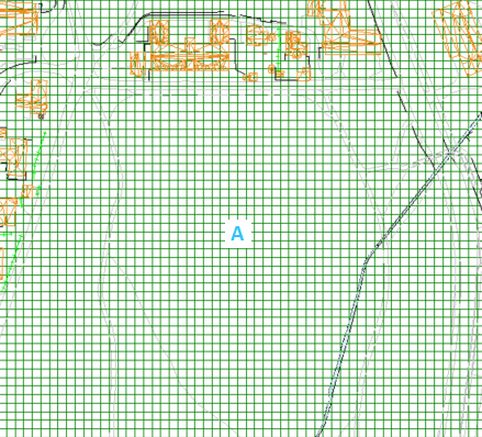 Senterpunkt for animasjonsbane