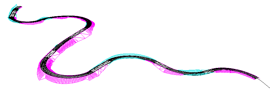 3D-visning av vegmodell