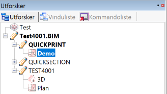 Snabbutskrift modell