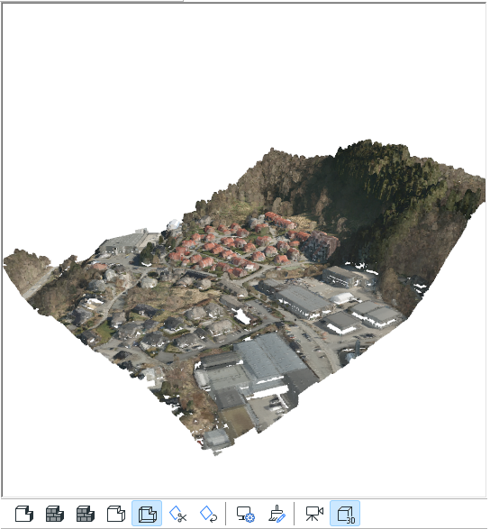 3D-navigeringsverktøy i Gemini Terrain