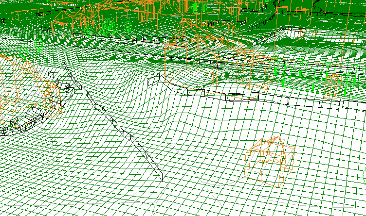 Terrain grid