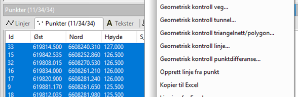 Geometrisk kontroll introduktion 2