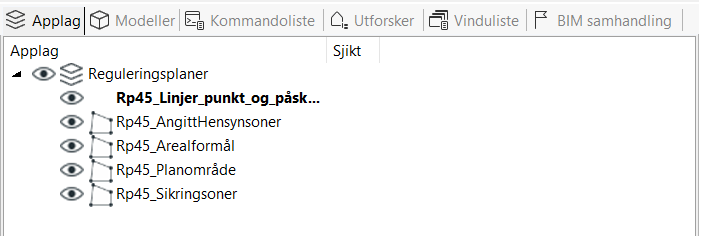 SOSI-eksport med koblinger